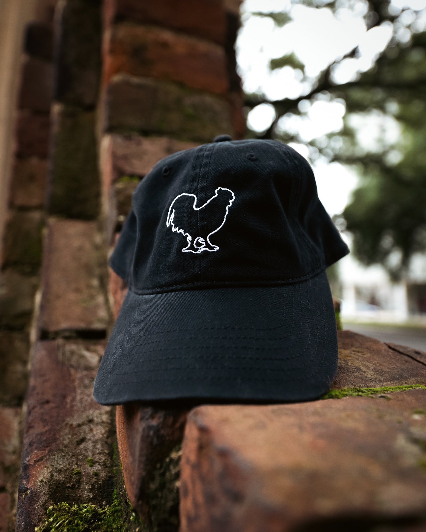 Rooster Outline Dad Hat