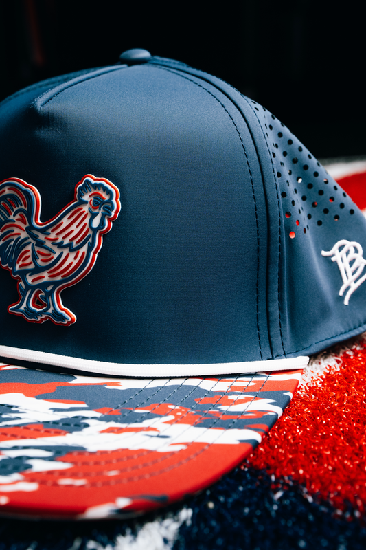 The American Camo Rooster Performance Hat